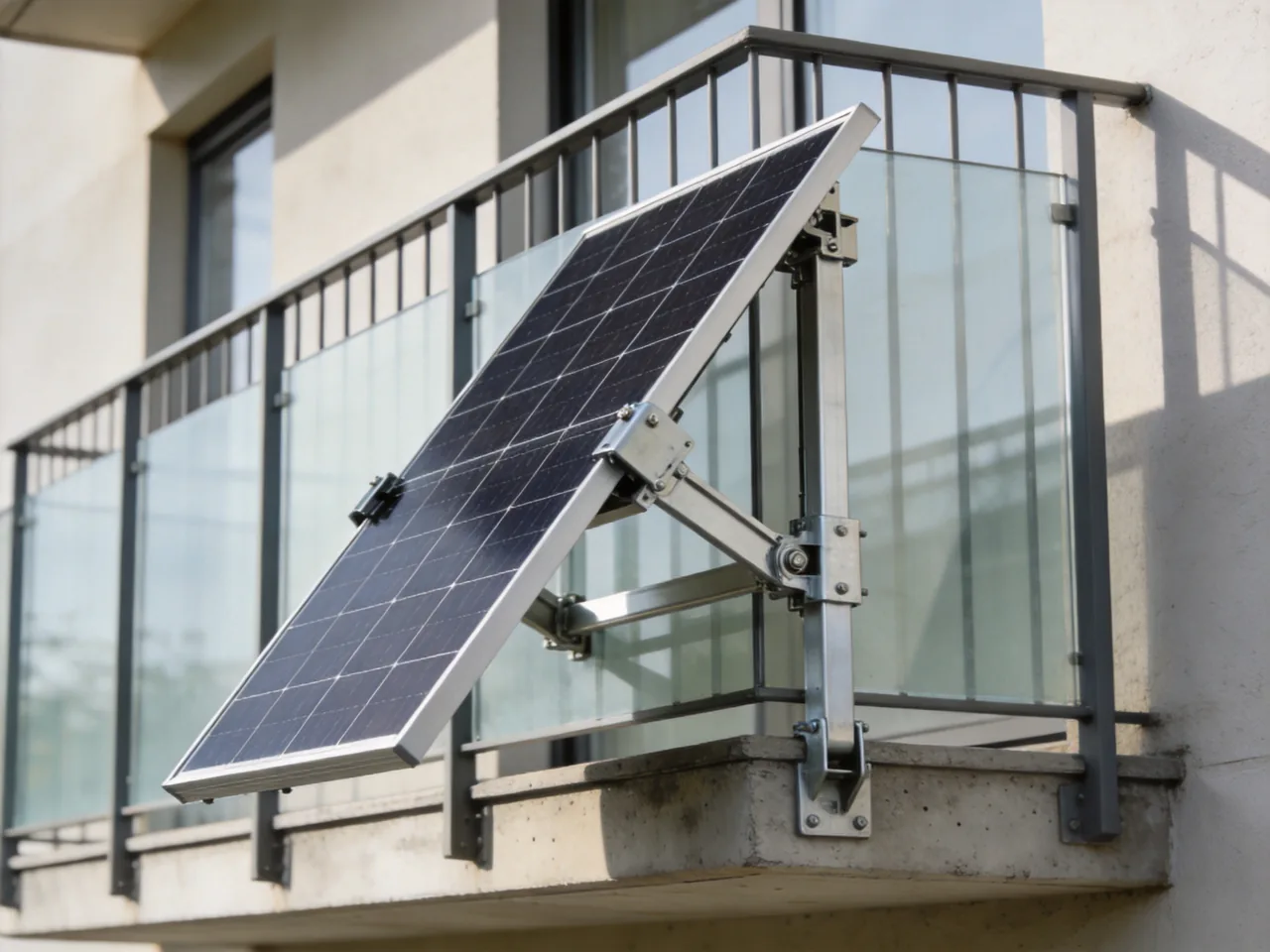 Adjustable Balcony Mount — InverterBracket