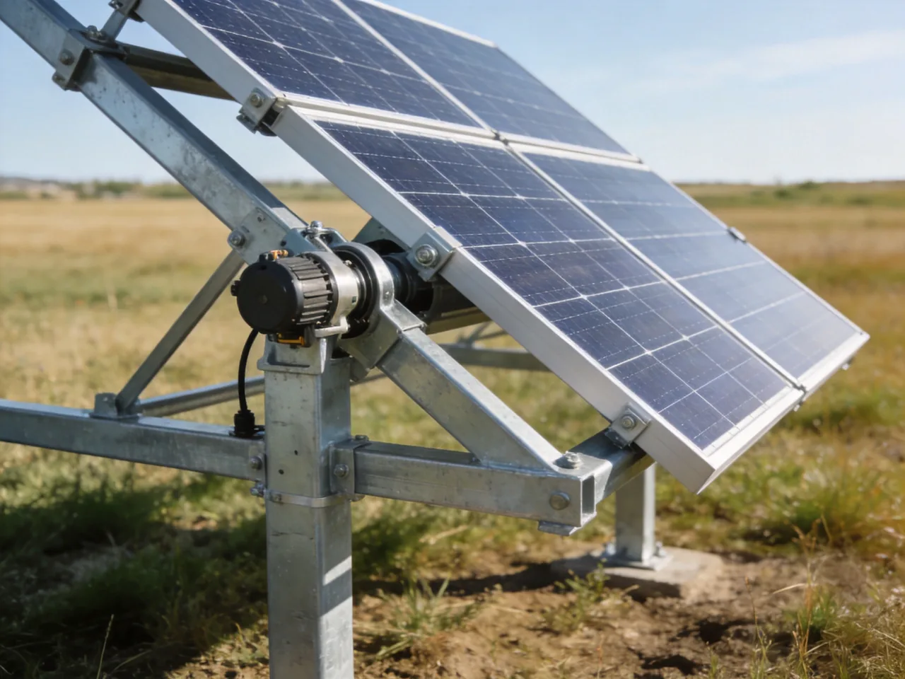 Adjustable Ground Mount — InverterBracket