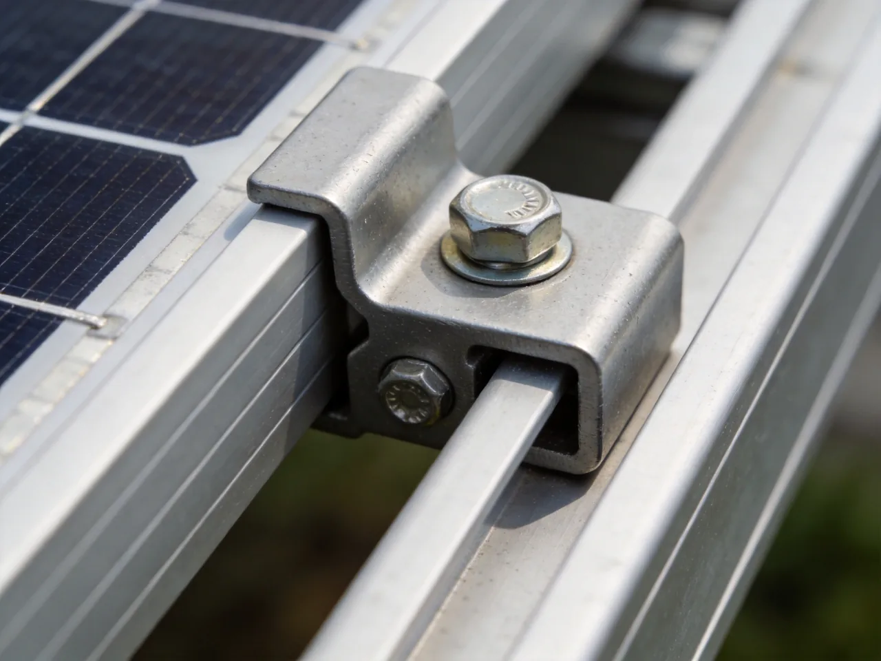 End Clamp detail — InverterBracket