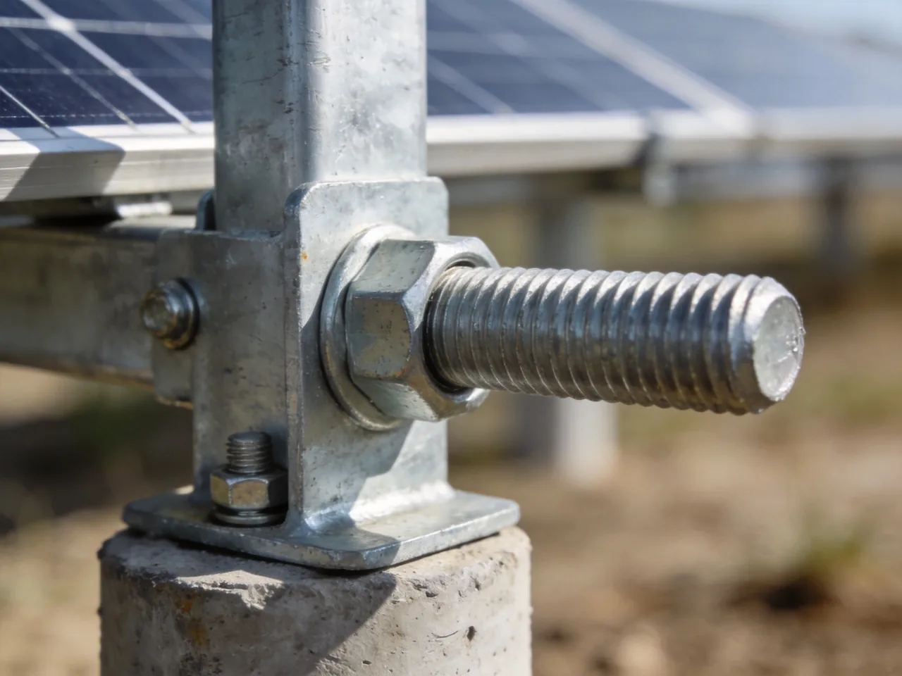 Ground Mount Frame detail — InverterBracket