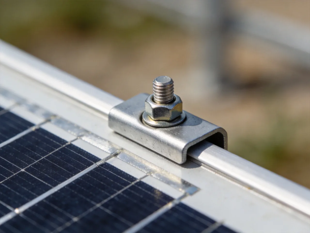Grounding Lug detail — InverterBracket